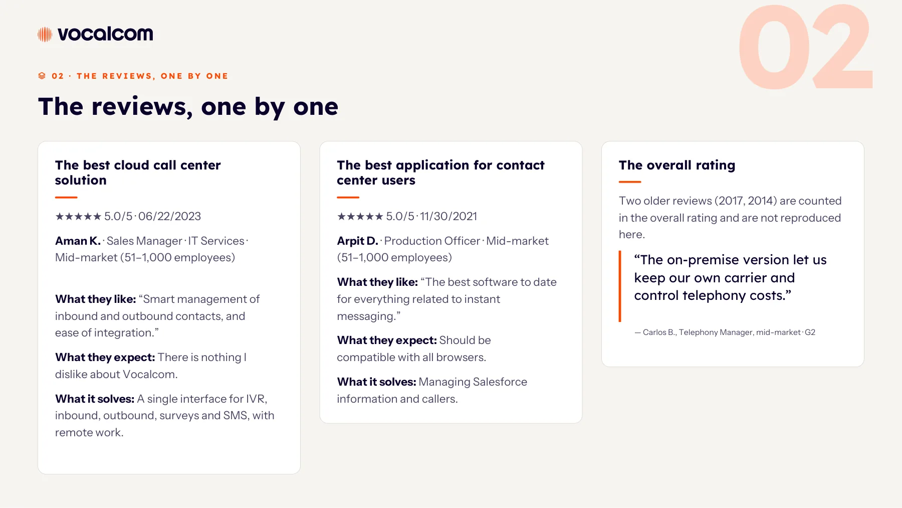 G2 customer reviews — Page 8 of 10
