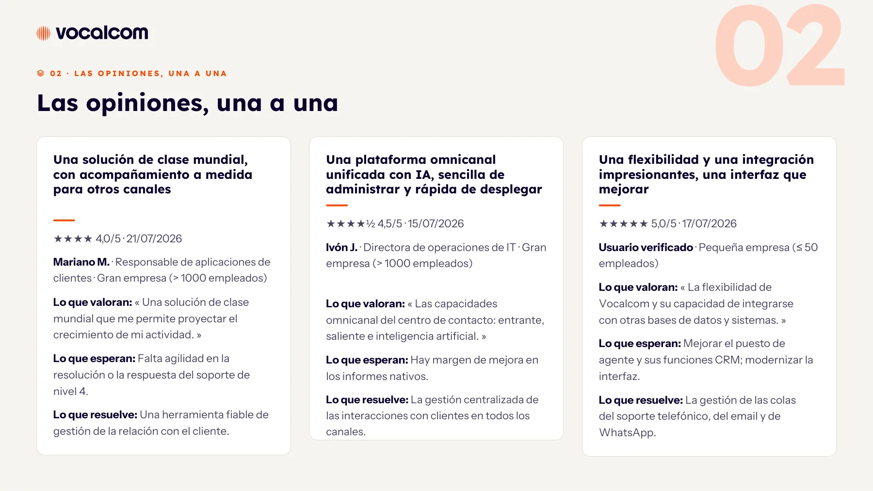 Opiniones de clientes G2 — Página 6 de 10