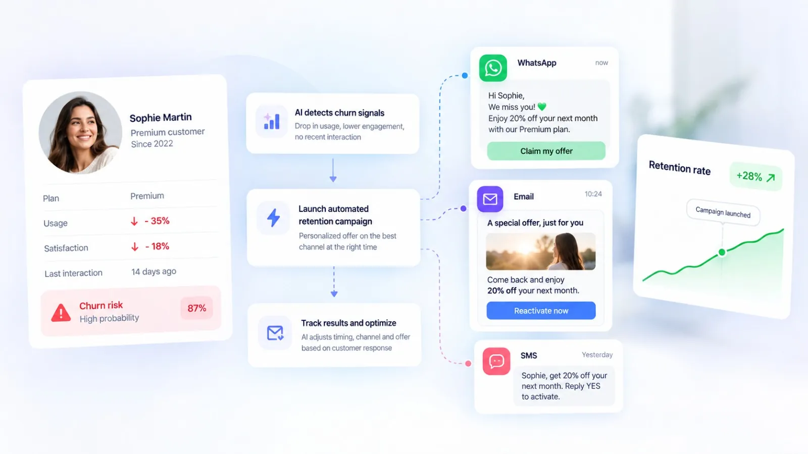 Power omnichannel campaigns